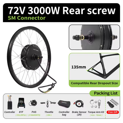 Zestaw do konwersji 52V-72V 2k/3kW - dostawca