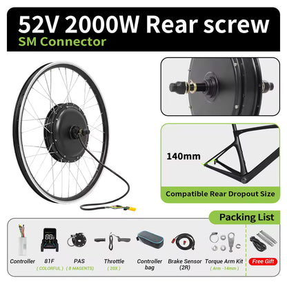 Zestaw do konwersji 52V-72V 2k/3kW - dostawca